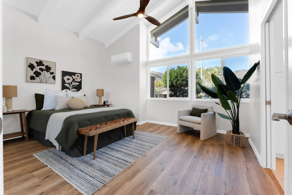 Staged interior on Oahu