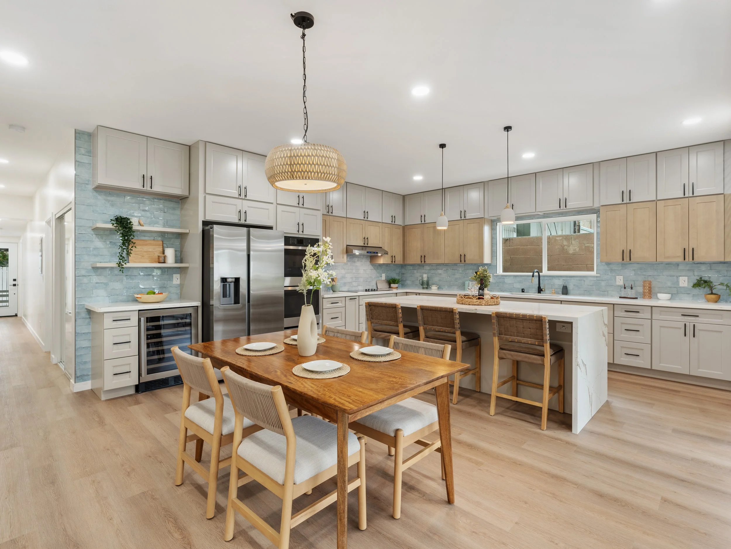 Kitchen staged by OASIS STAGING + DESIGN on Oahu
