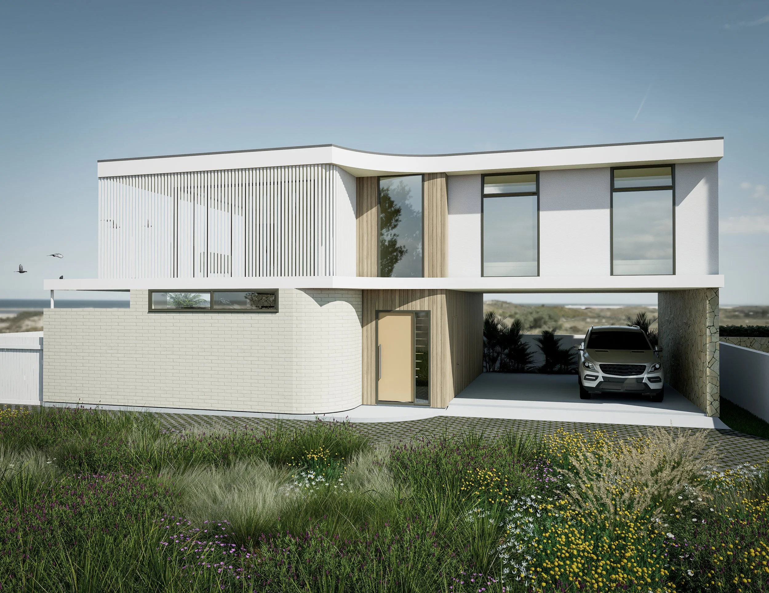 Coastal holiday home