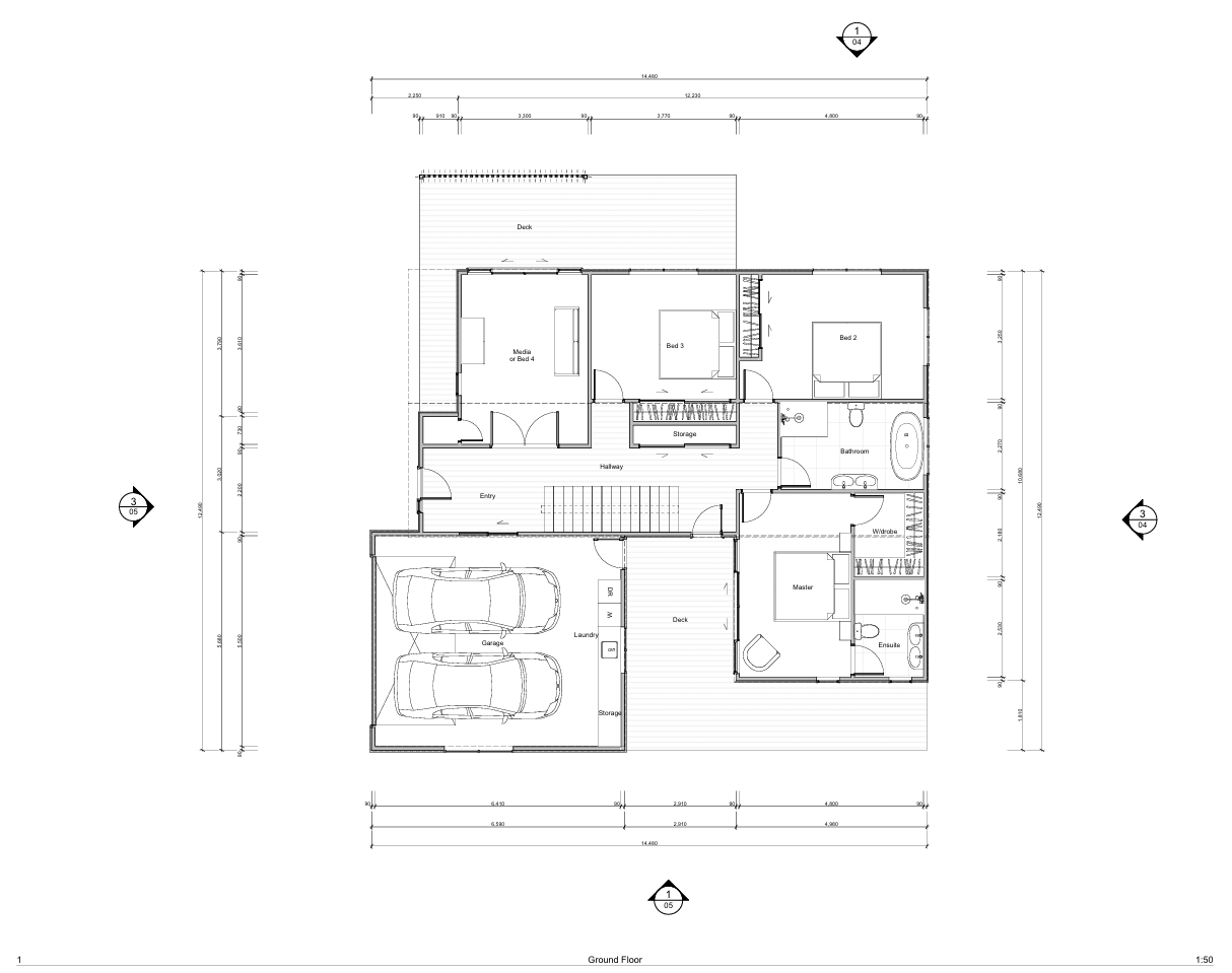 Floor plans, Gulf Harbour