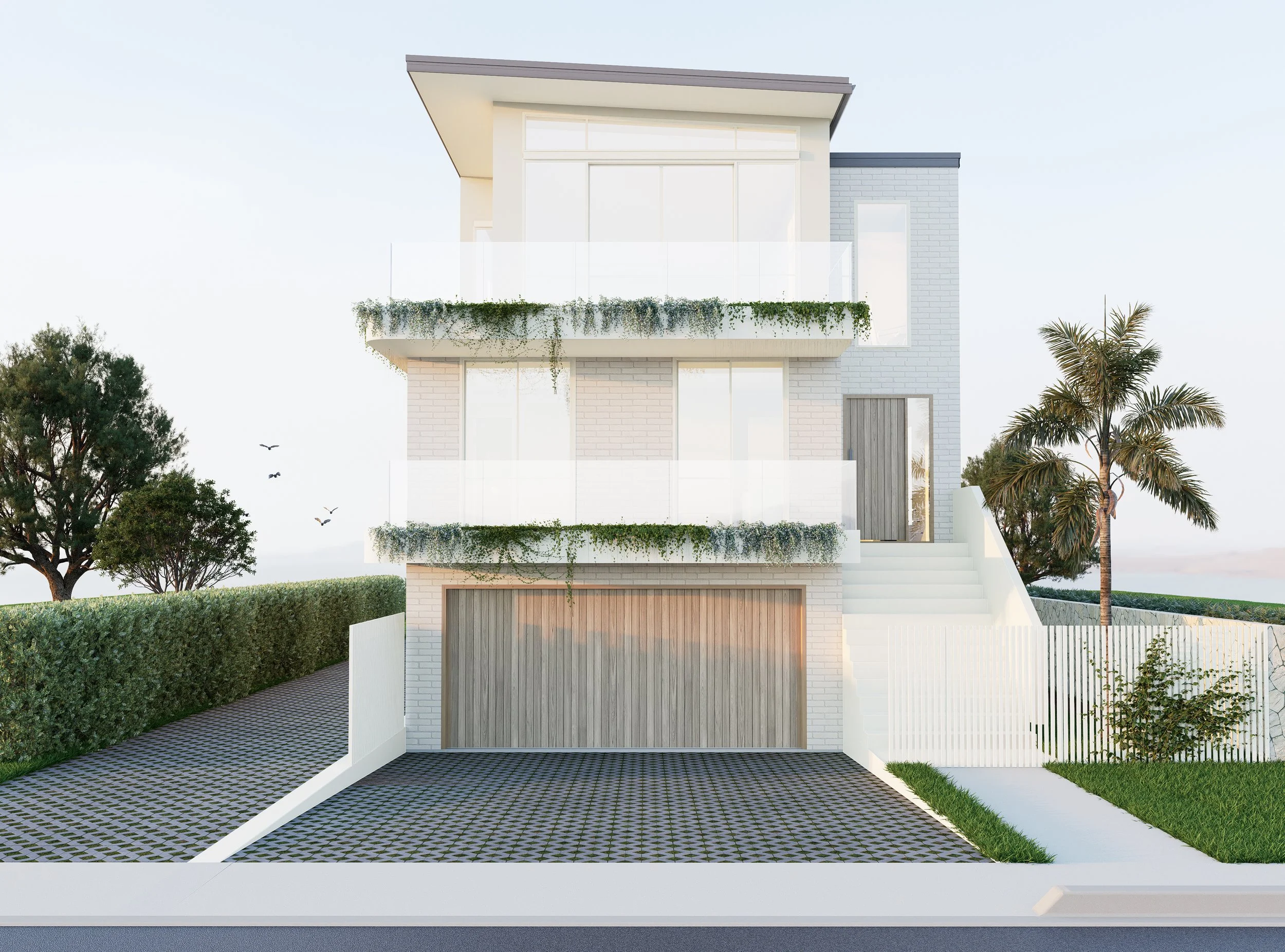 Coastal townhouse, Mount Maunganui