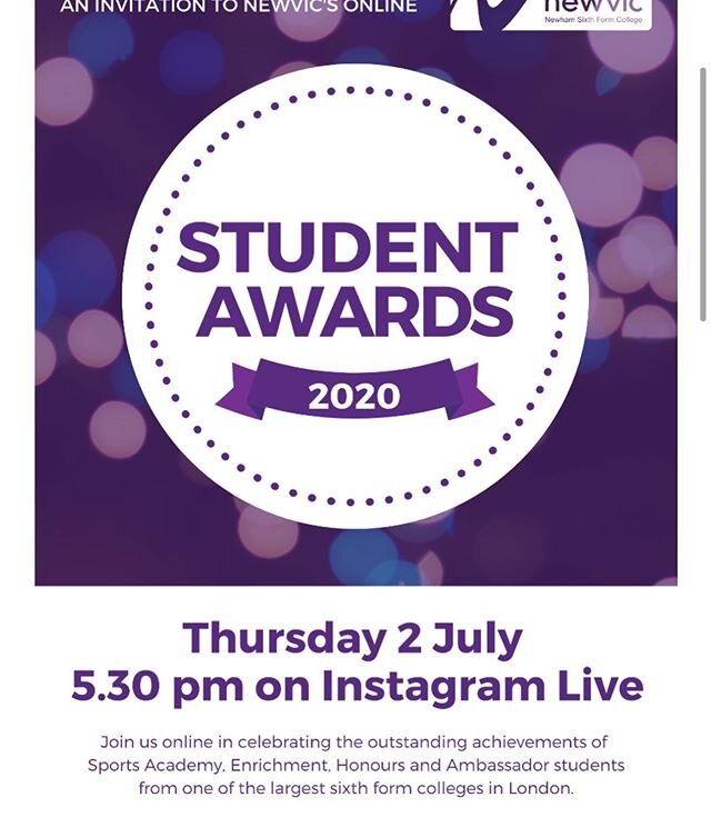 We are pleased to announce the Sports Academy, Enrichment and Honours Award Ceremony happening on Instagram live. Save the date 2 July 5.30 -6.30. 🏅🏆🥇
