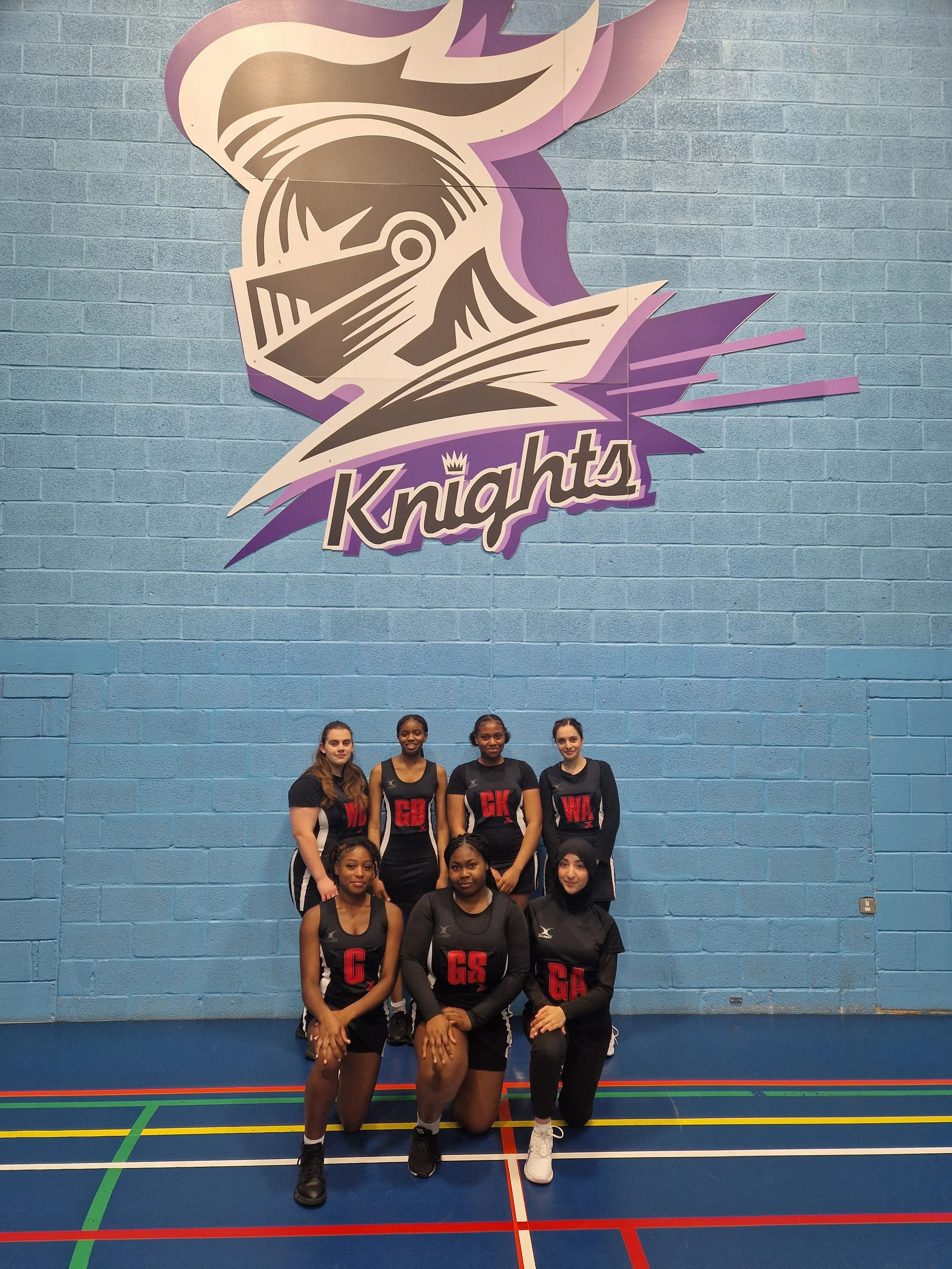 NewVIc Knights Netball Squad win AoC London Netball League