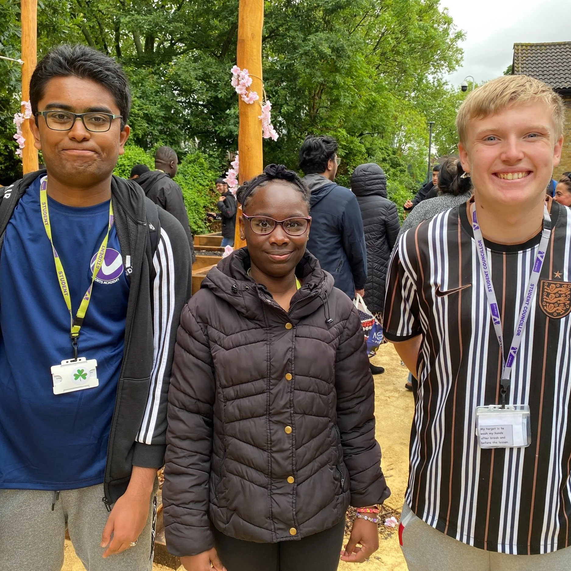 NewVIc Foundation learning sensory garden for students officially opens