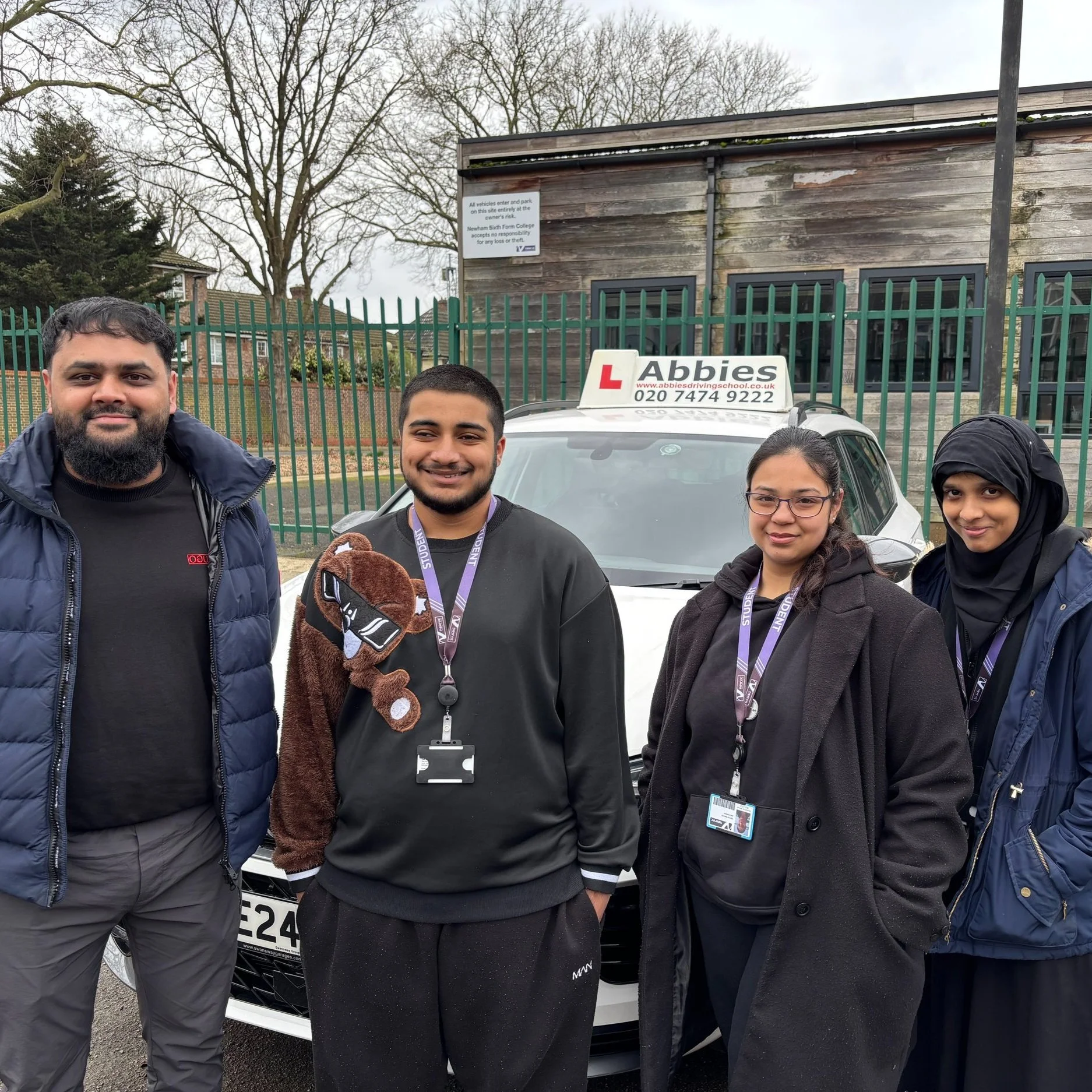Abbies steers student driving awareness programme with NewVIc Sixth Form and Newham College