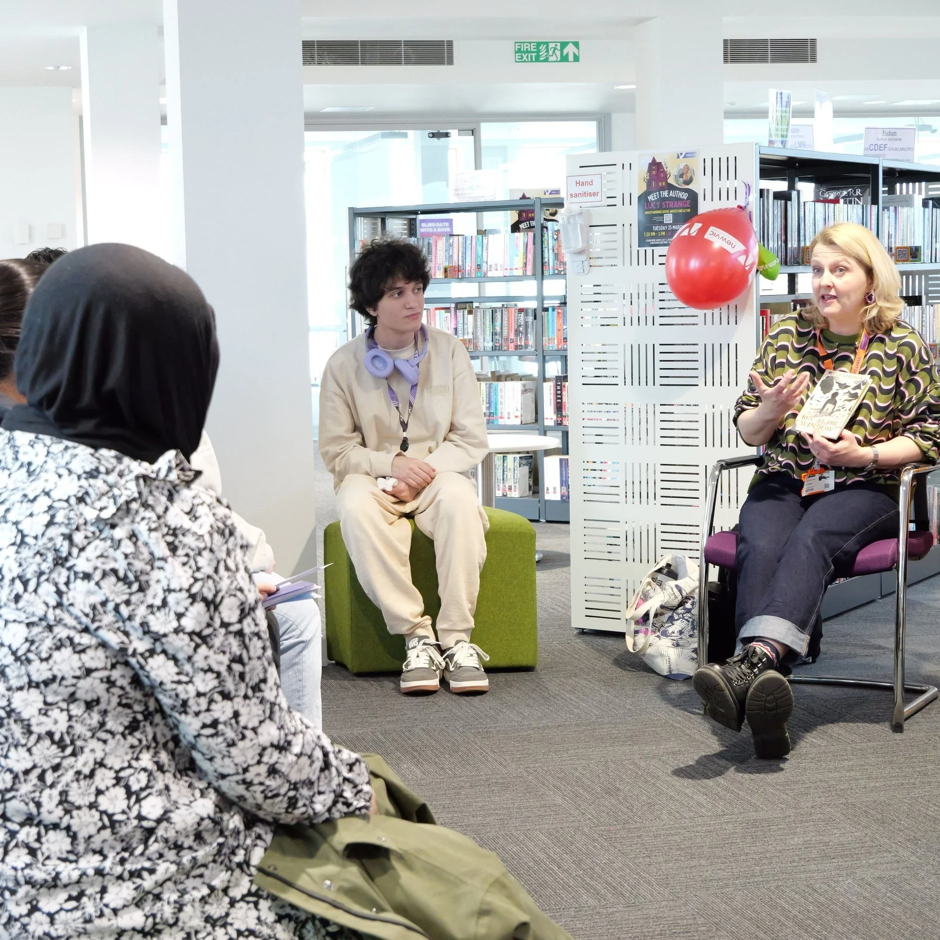 Award winning children’s author, Lucy Strange, delivers creative writing workshop for NewVIc students