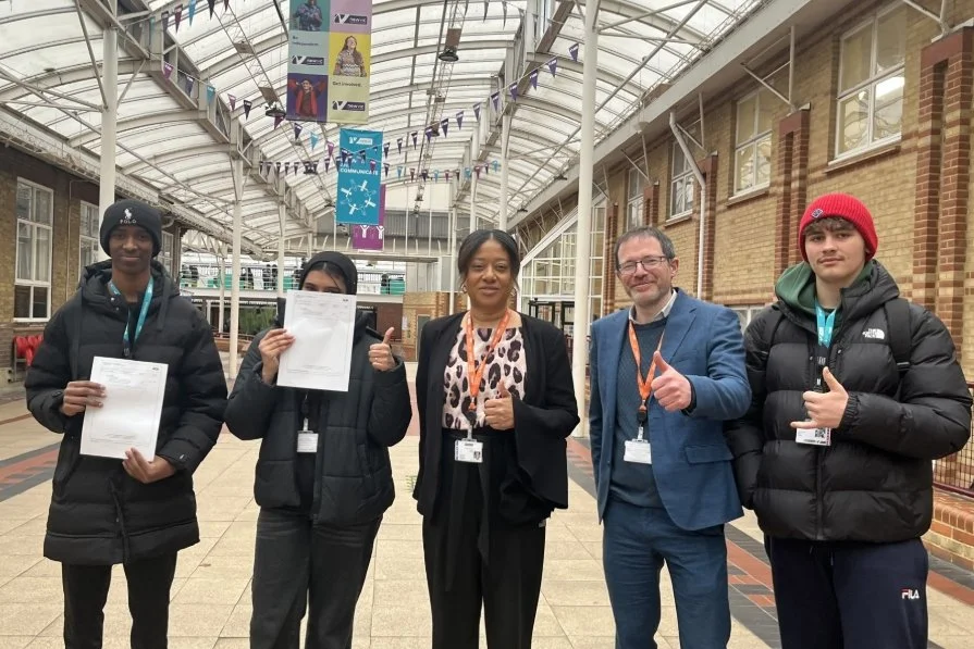 GCSE English and maths resit students prove hard work pays off 