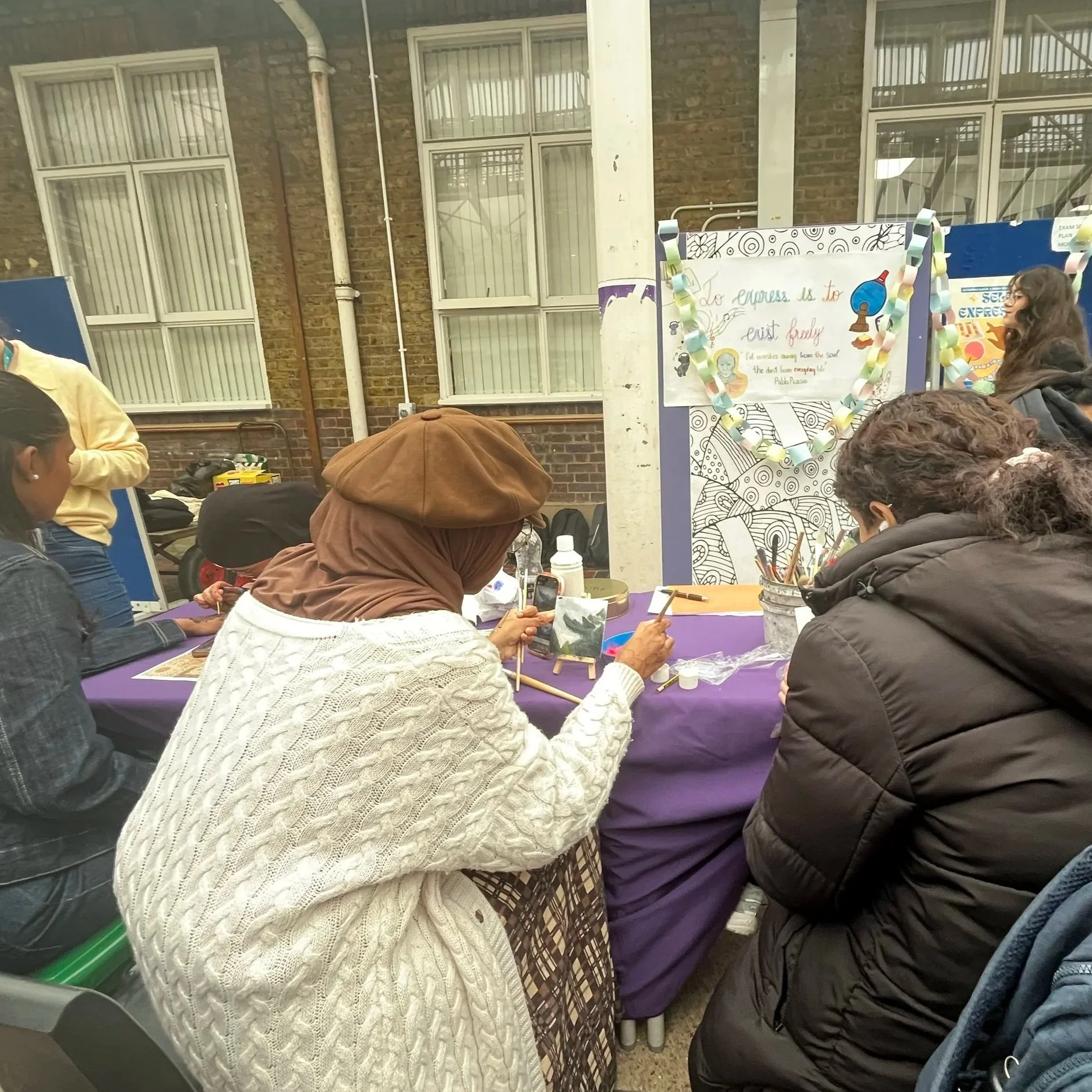 Intensive GCSE students design and run Citizenship pop up event 