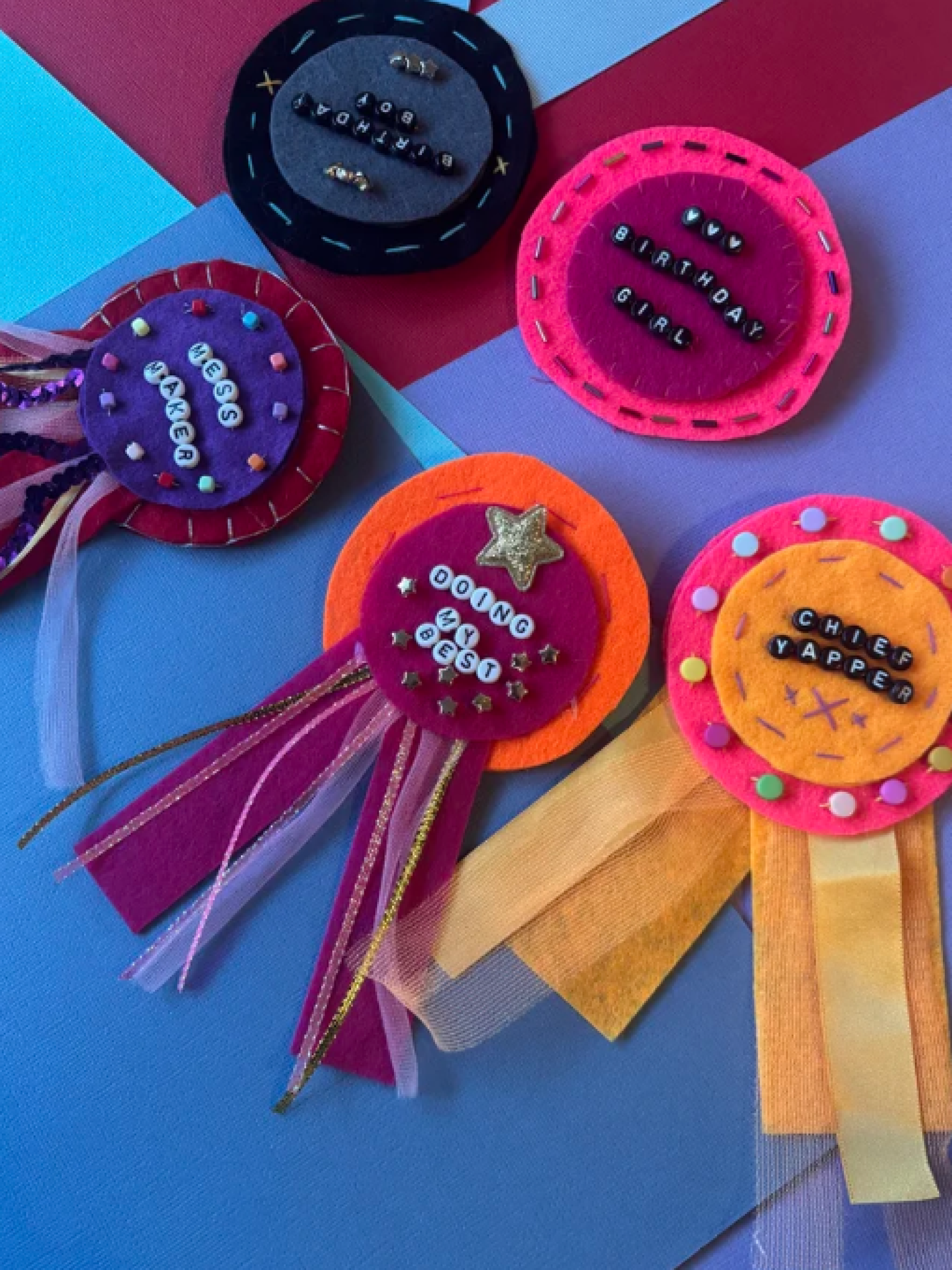 Make Your Own Prize Ribbon Workshop 🎀