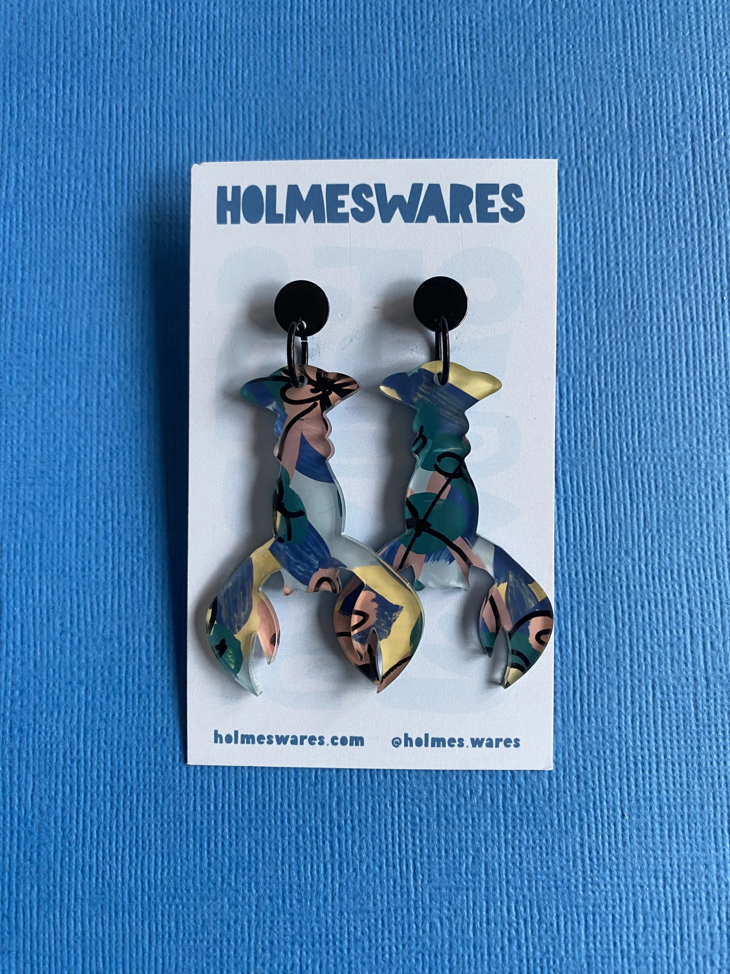 Hand painted earrings - 275