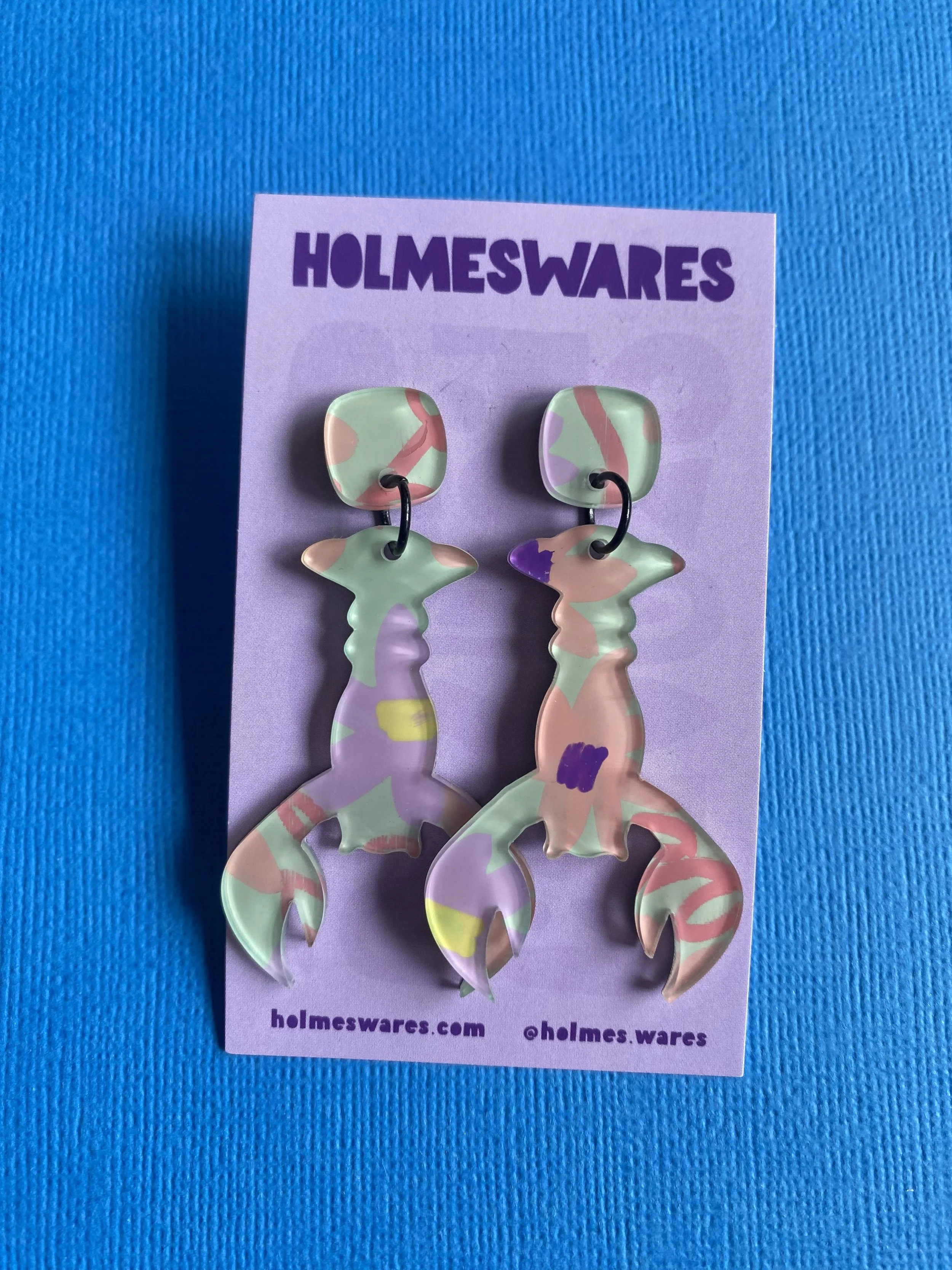 Hand painted earrings - 426