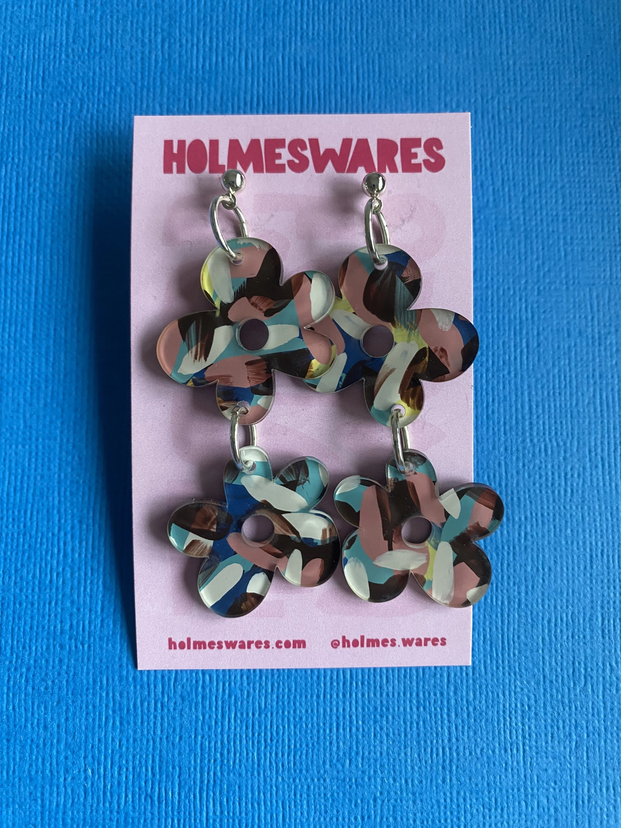 Hand painted earrings - 263