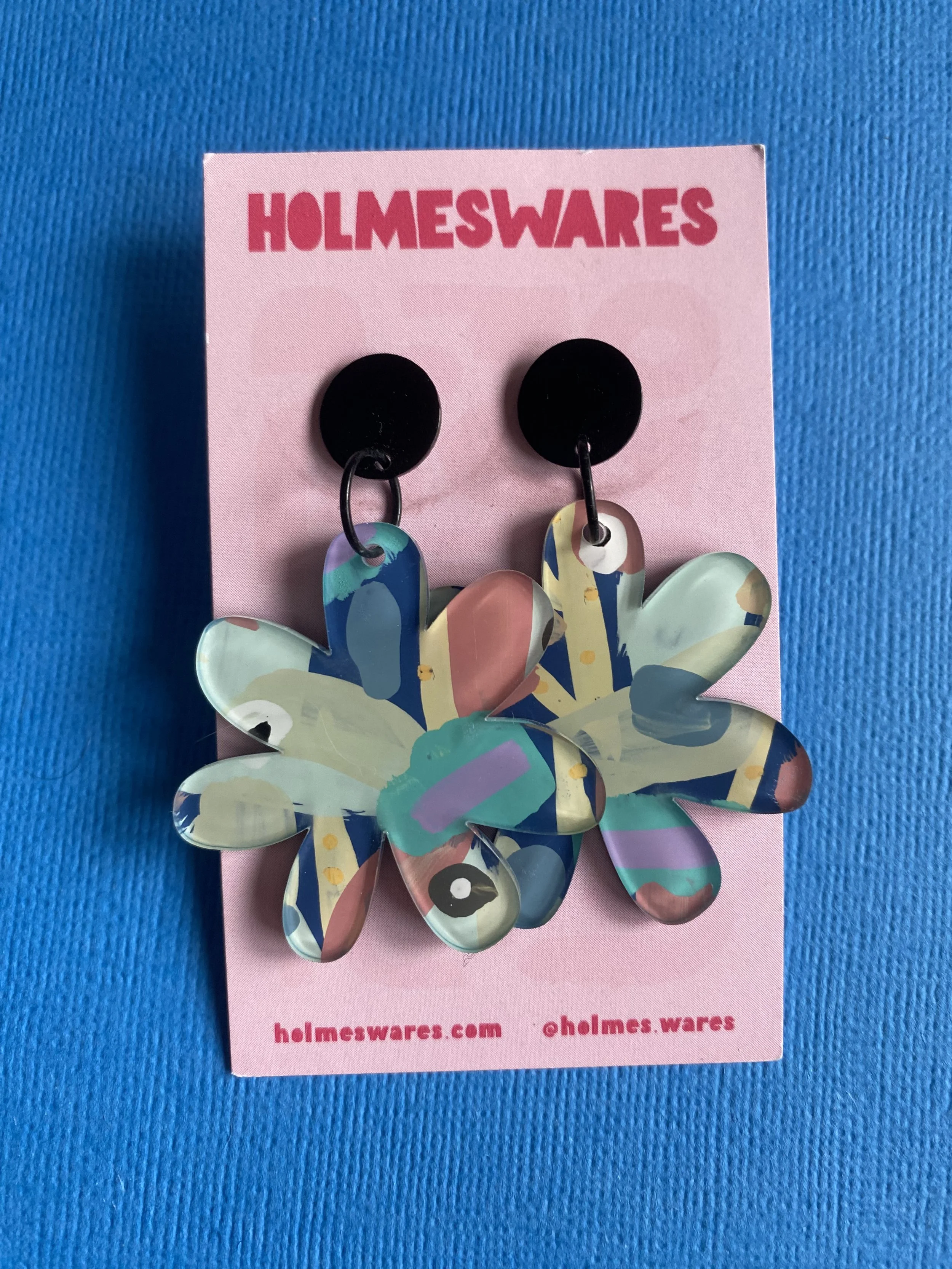 Hand painted earrings - 320