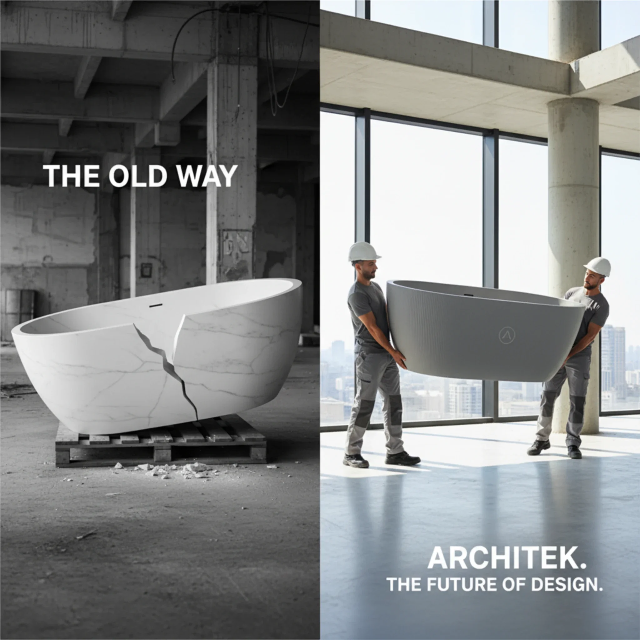 Stop Paying for Broken Inventory: The Commercial Case for High-Density Composite Tubs