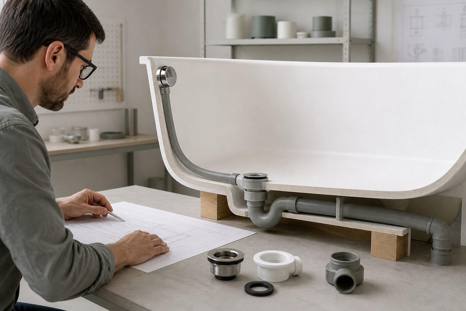 Bathtub Overflow and Drain Compatibility: Coordinate the Complete Water Path