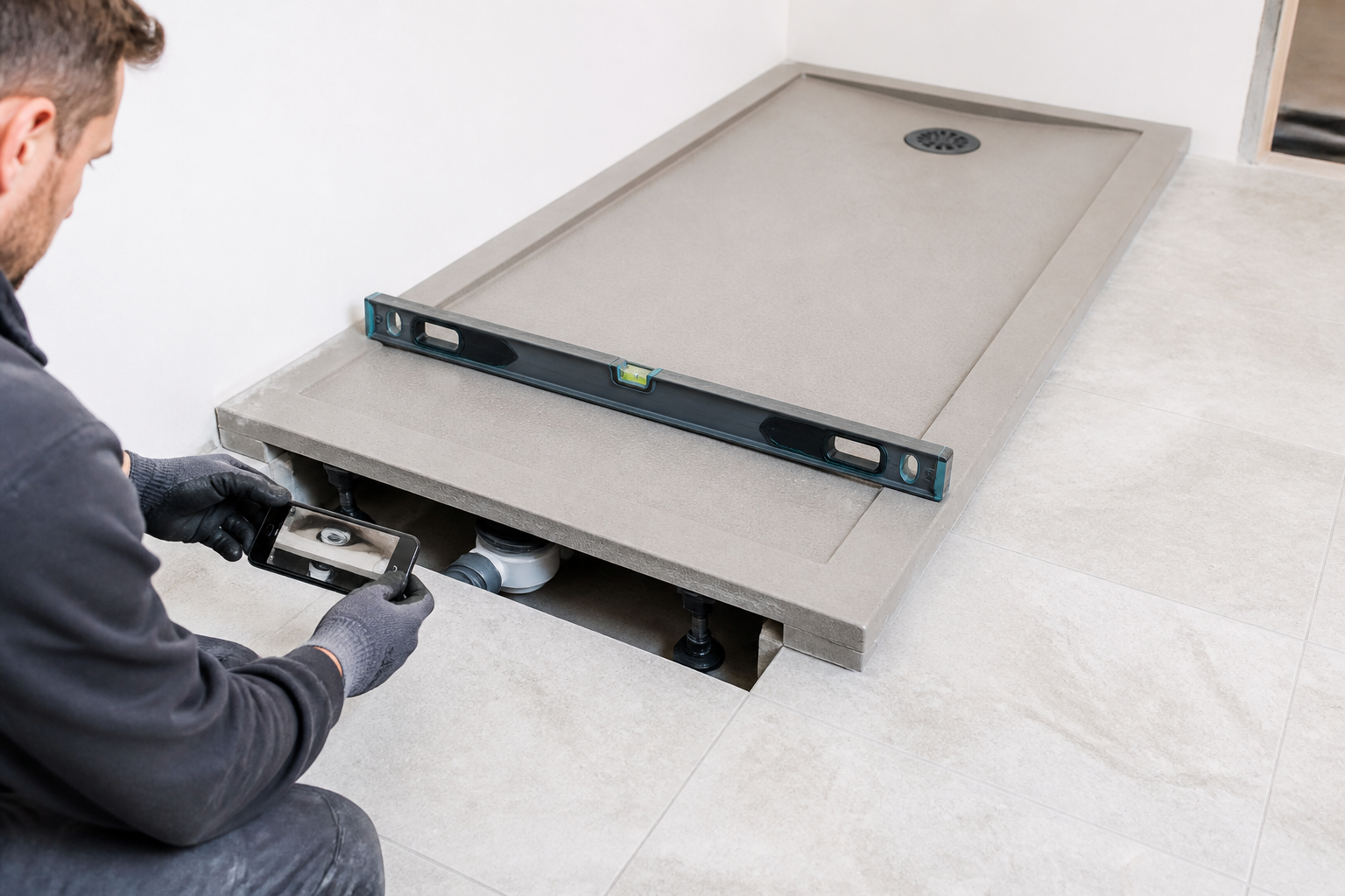 Shower Tray Troubleshooting: Movement, Slow Drainage or Surface Marks