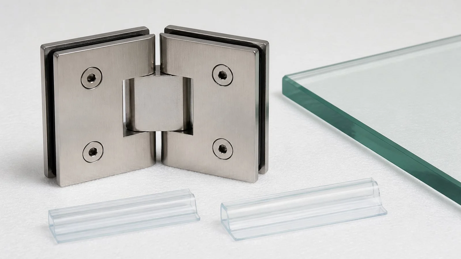 Shower Glass Hinges and Clamps: Control Gaskets, Fit and Tightening