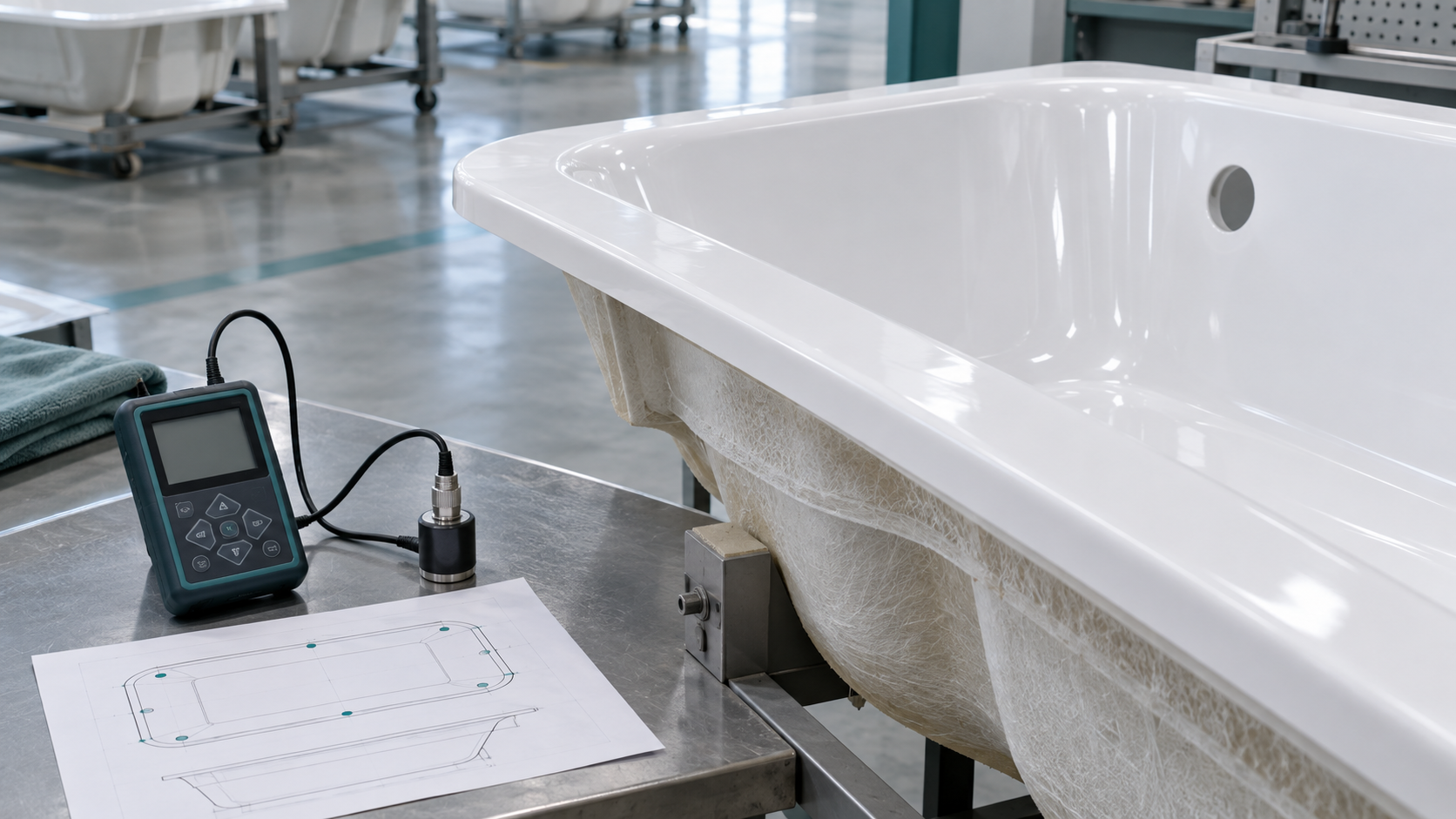 Acrylic Sheet Thickness Is Not Finished Bathtub Shell Thickness