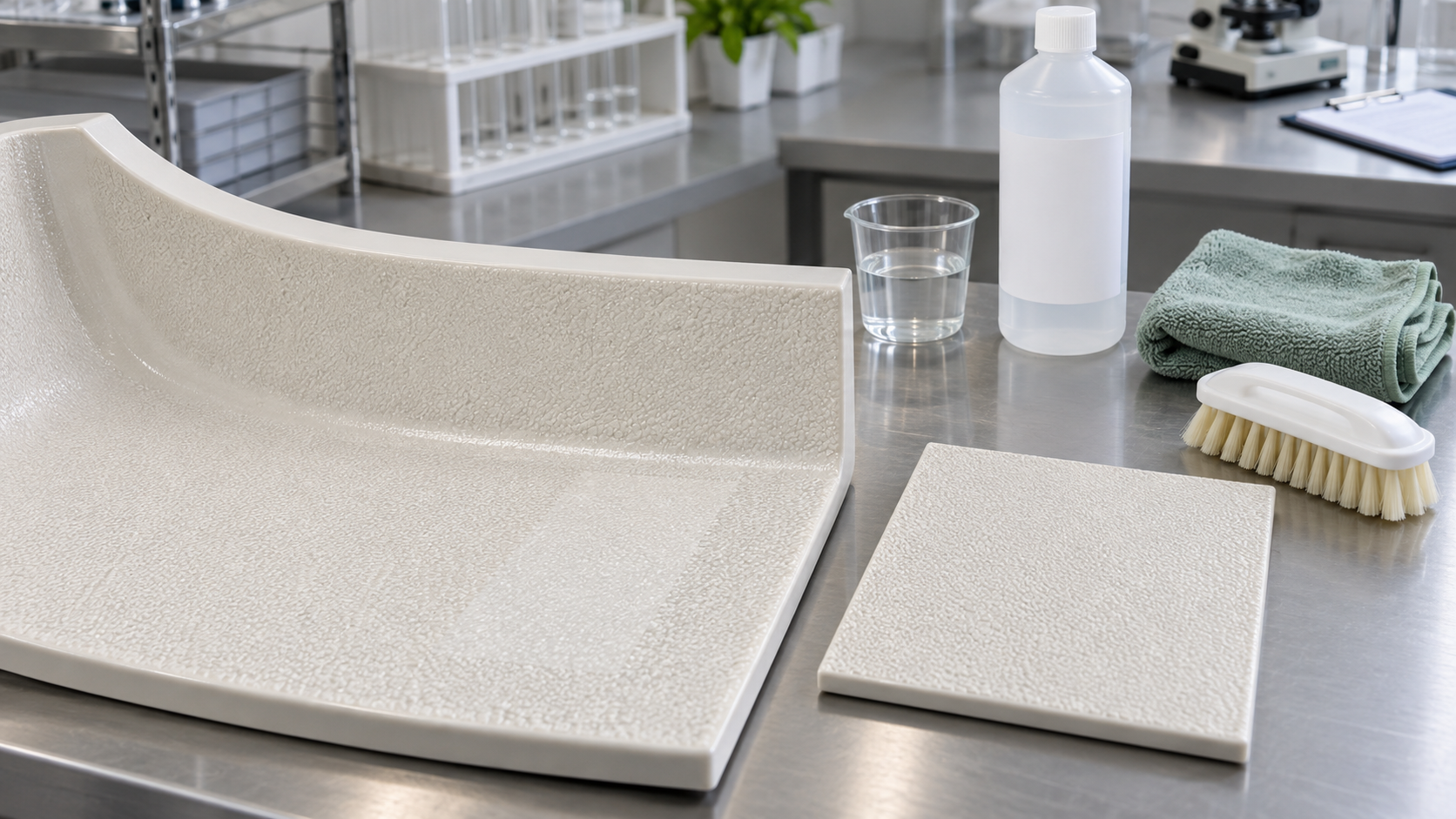 Textured Bathtub Cleaning Validation: Test Chemistry, Contact Time and Repetition