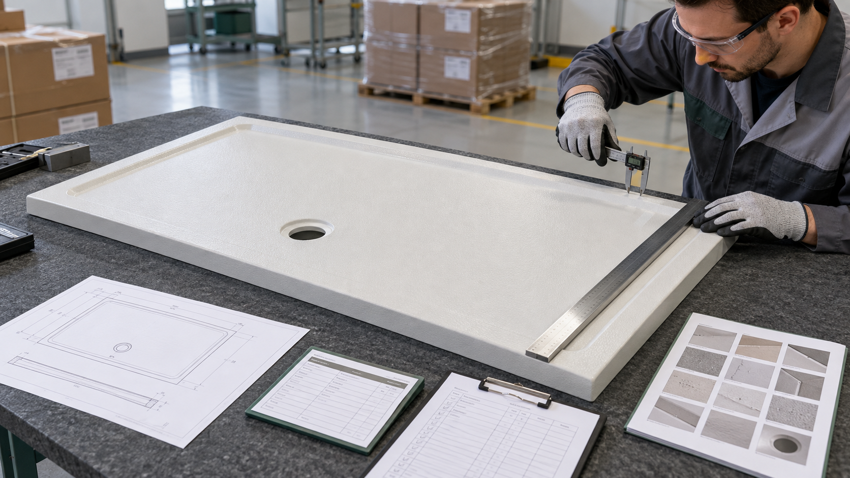 Shower Tray AQL Inspection: Define Critical, Major and Minor Defects Before Shipment