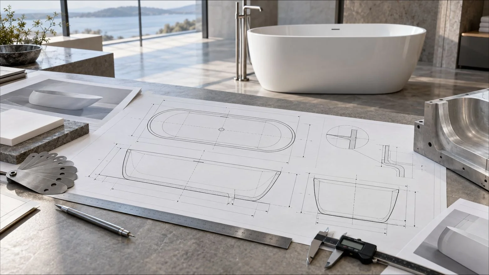 OEM Bathtub Drawing Approval: Define Critical-to-Fit Dimensions Before Tooling