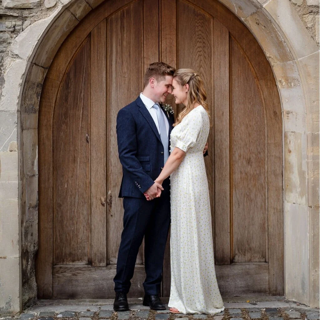 A Stunning Socially Distanced Wedding Ceremony with Sixteen Guests