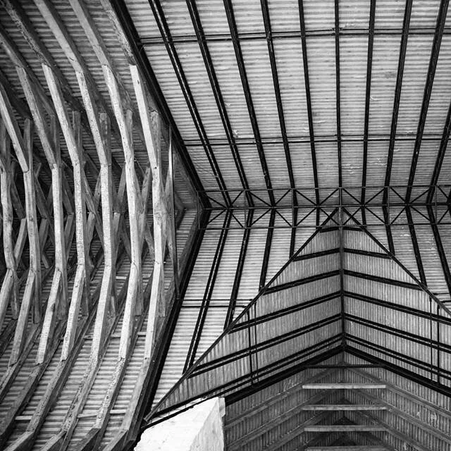 Ryan’s favourite Priory feature - The scissor braced roof in our North Range. Photographer - Mike Smith Photography