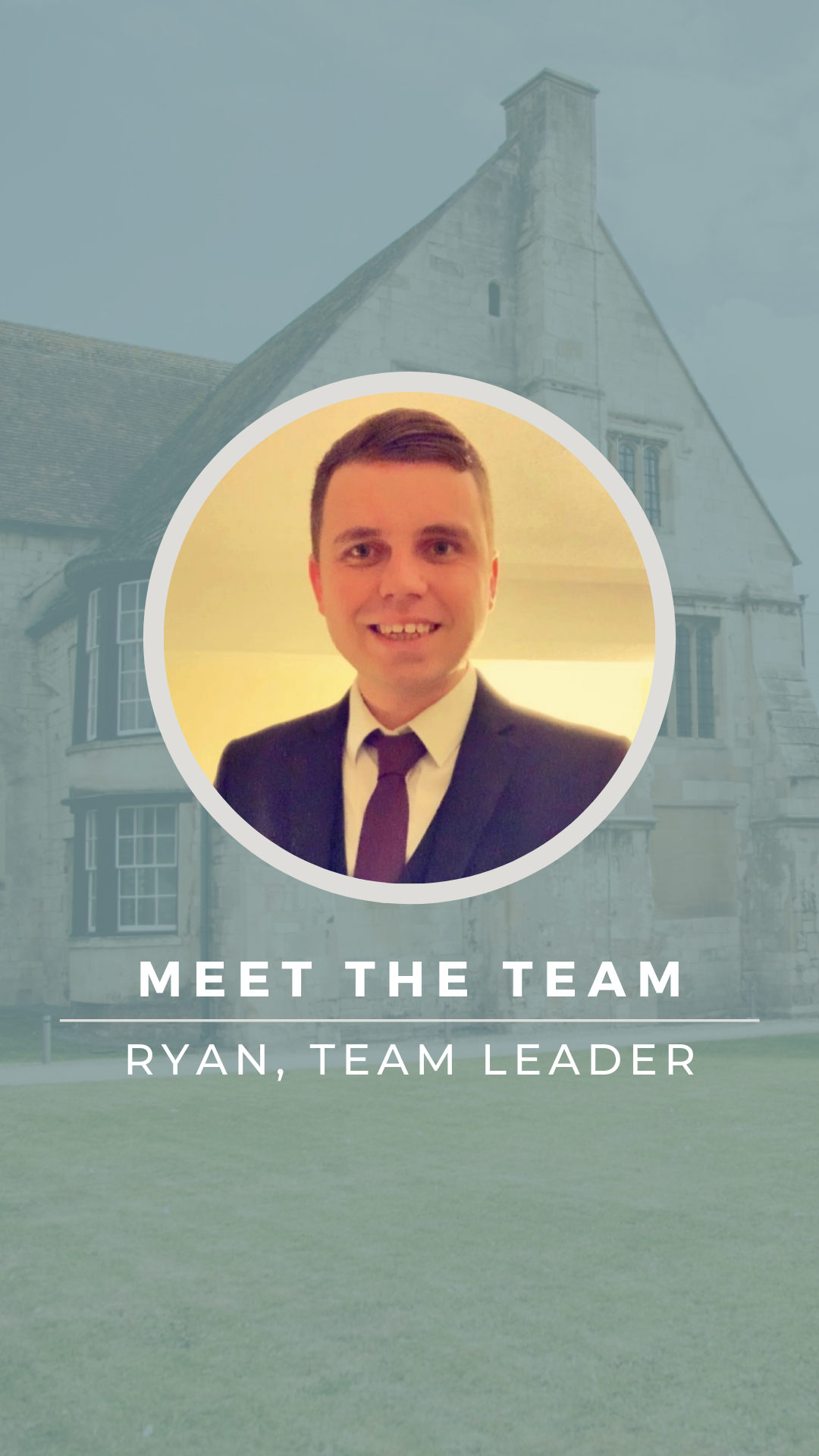 Meet The Team - Ryan