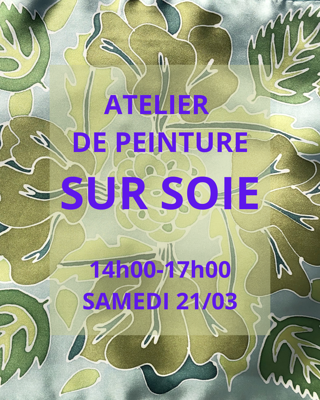Atelier Peinture sur soie