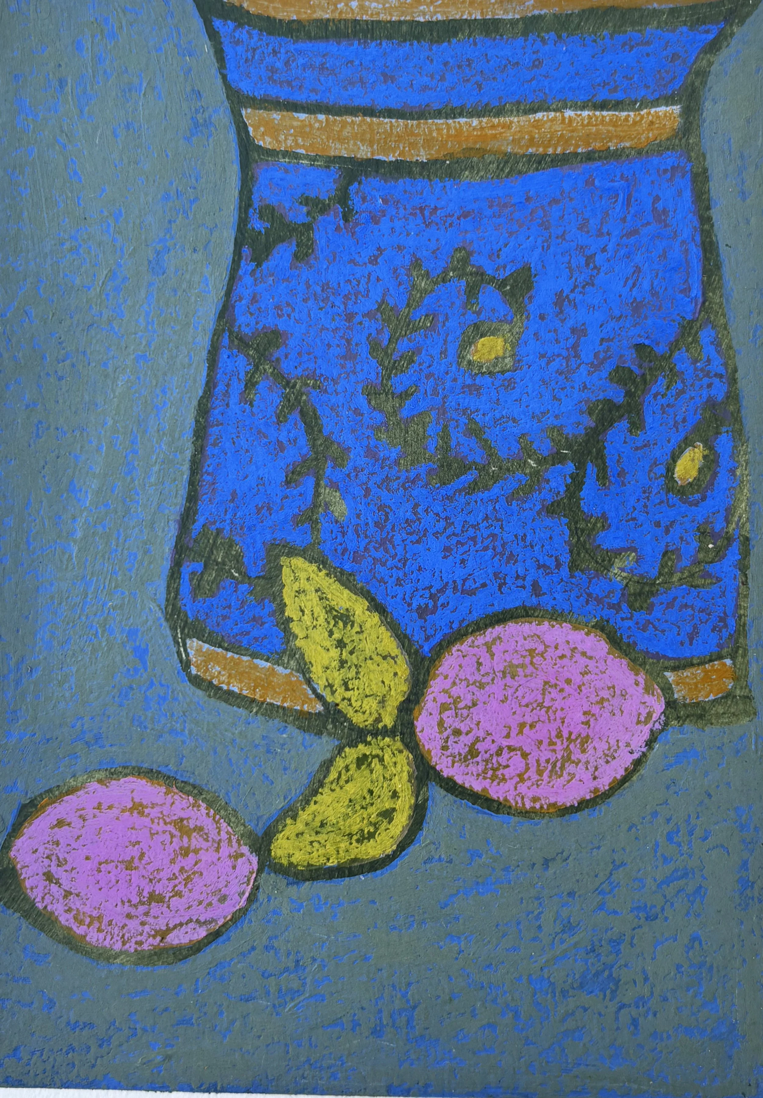 Pastel à l'huile Pichet