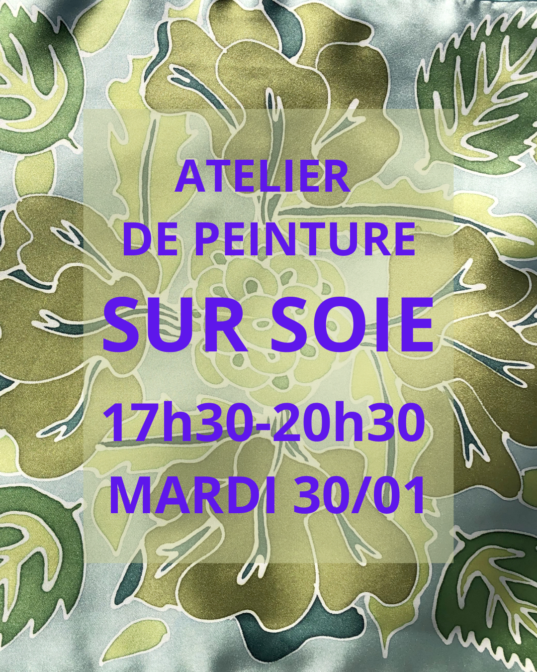 Atelier Peinture sur soie