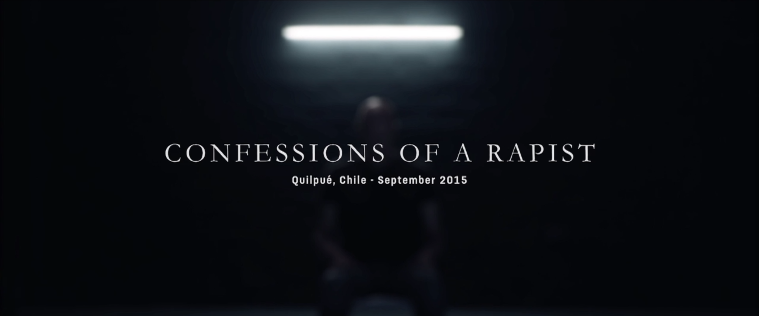 Confessions of a rapist