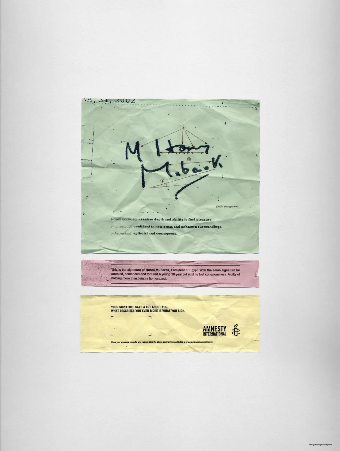 Graphology - Amnesty International 