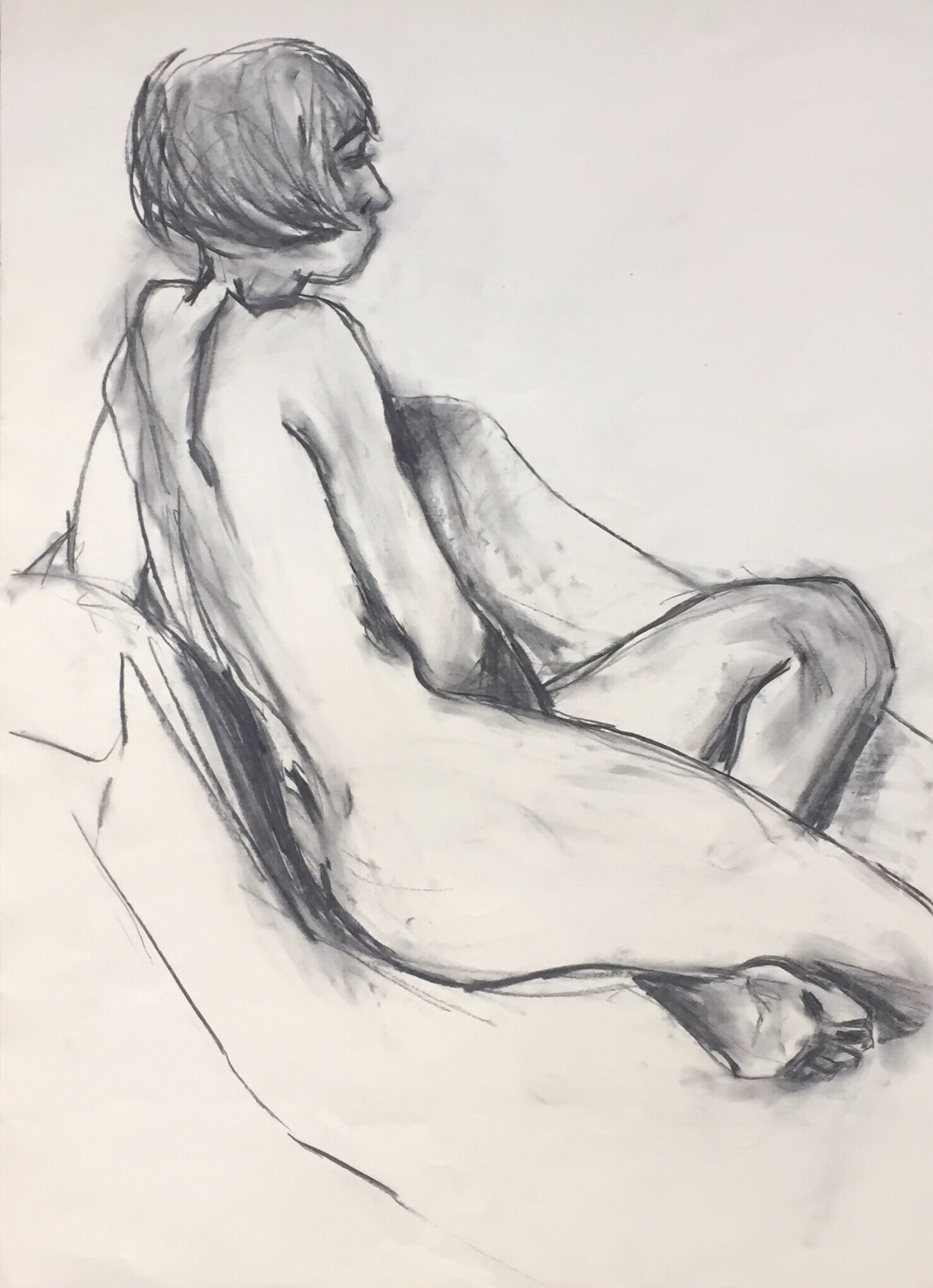 Life drawing - profile
