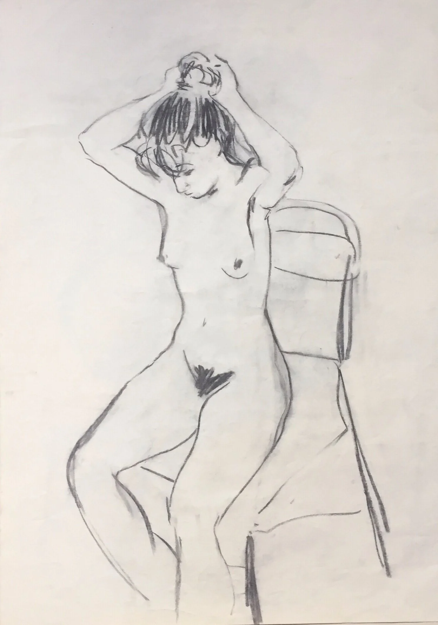 Life drawing - toilette