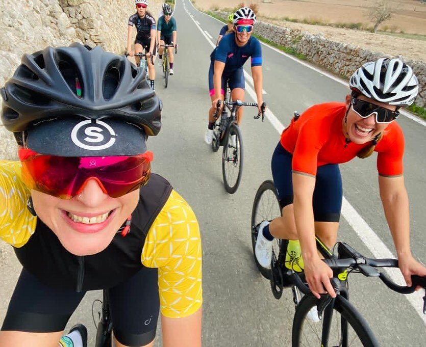 Gone are the days of only defining a good ride by the ability to tear my legs off and hang on to a group of male cyclists! 

I love that today there are so many packs of strong women out riding, laughing and pushing each other on. 

 I still love rid