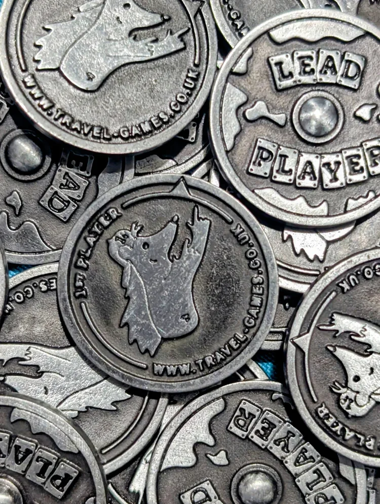 1st player selector and lead player token coin