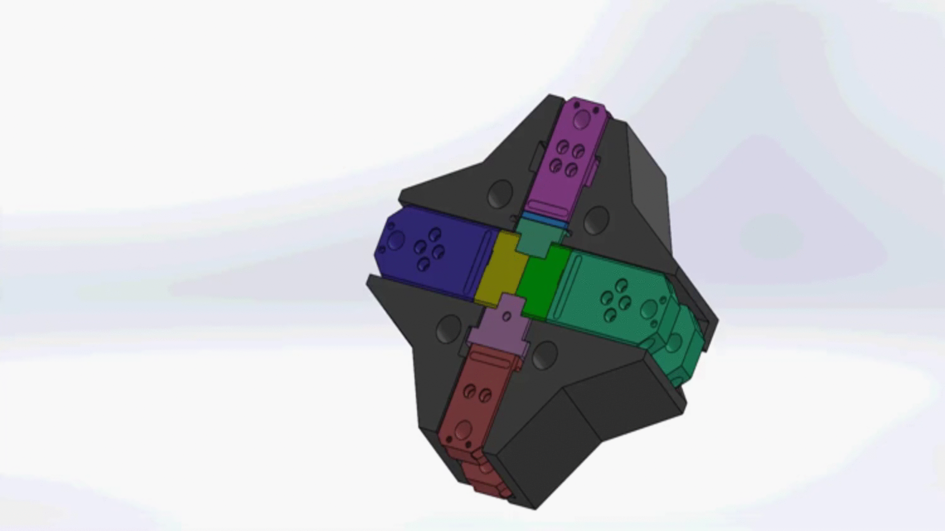 Four-slide technology in action