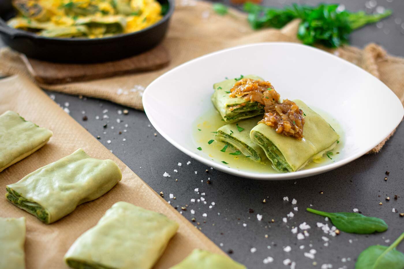 Rezept: Vegetarische Maultaschen von Bietigheimer Foodbloggern »Resipis ...