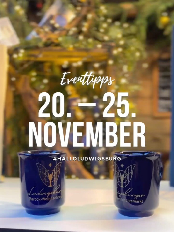 [Anzeige] Was geht dieses Wochenende in Ludwigsburg? Wir haben die besten Events f&uuml;r dich rausgesucht:

🫶 Teile den Beitrag mit Family &amp; Friends, wenn dir unsere Veranstaltungstipps gefallen!

Day Retreat
im Lasolera Studio
📆 22.11.2025, a