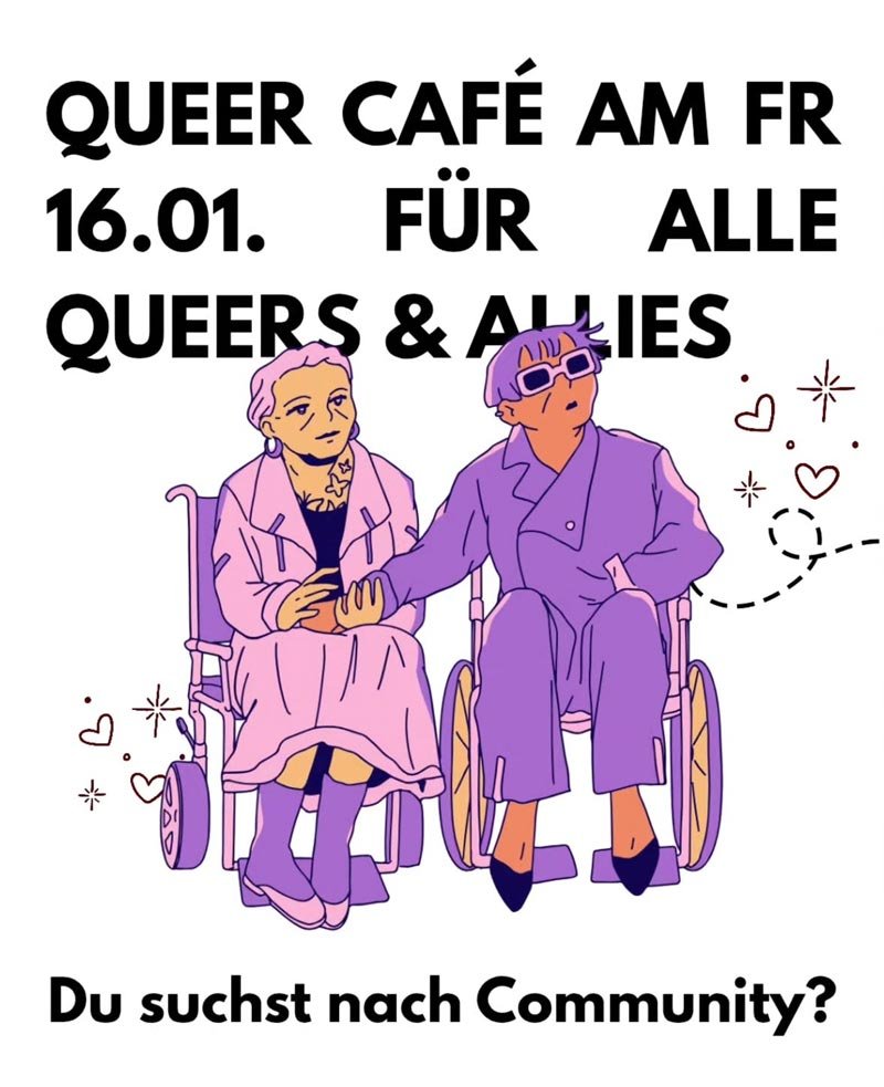 Queer-Café • Krimi-Theater-Dinner • Nachts im Schloss