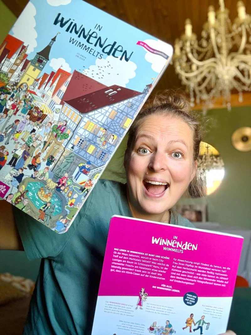 Mops, Mädle &amp; Marktstraße: Neues Wimmelbuch begeistert Winnenden!