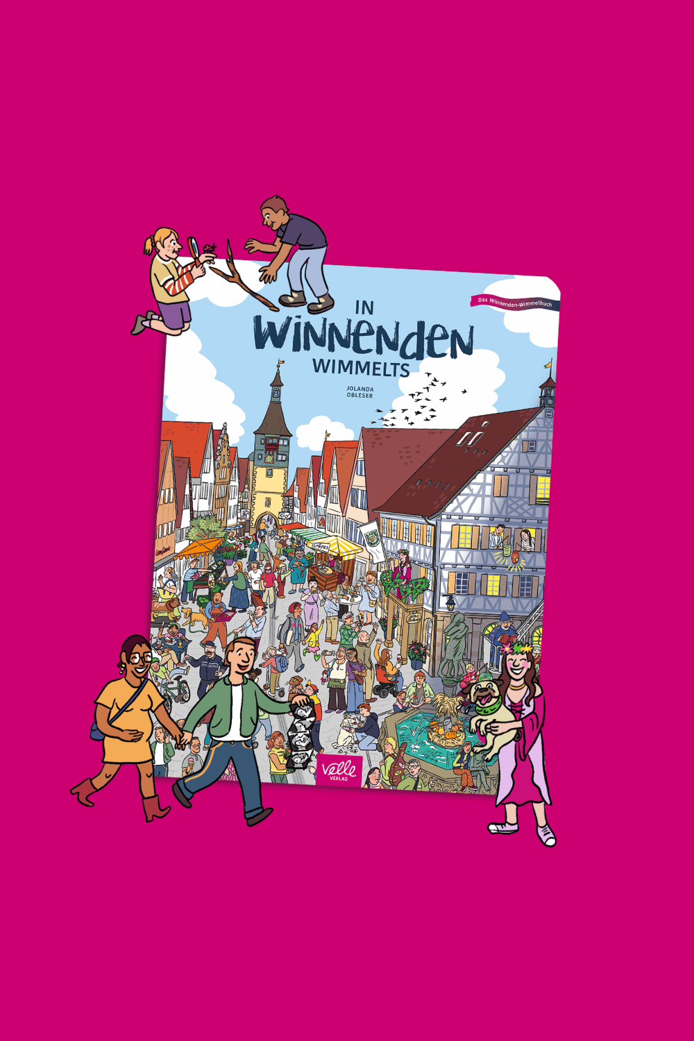 Wimmelbuch »In Winnenden wimmelts«