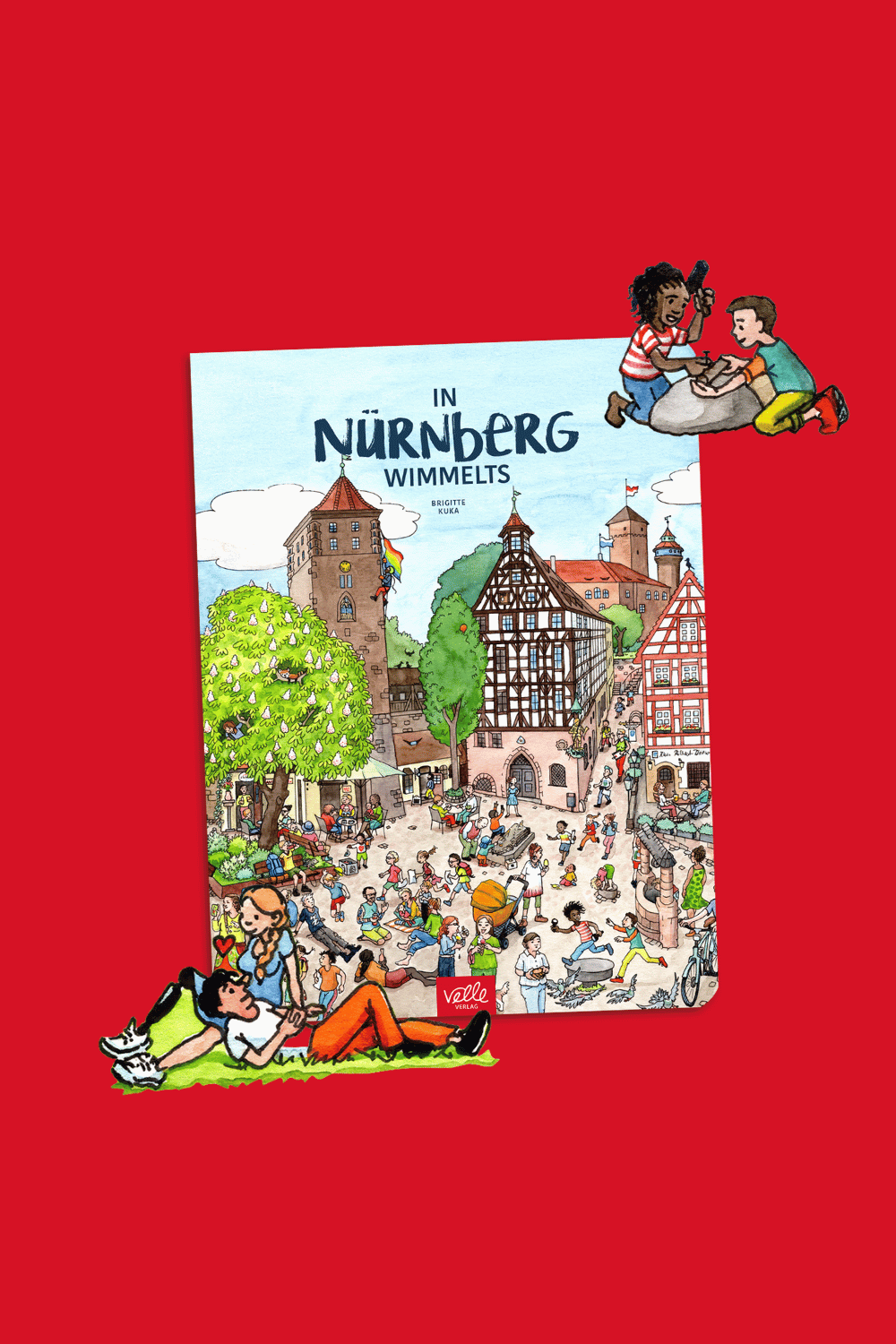 Wimmelbuch »In Nürnberg wimmelts«