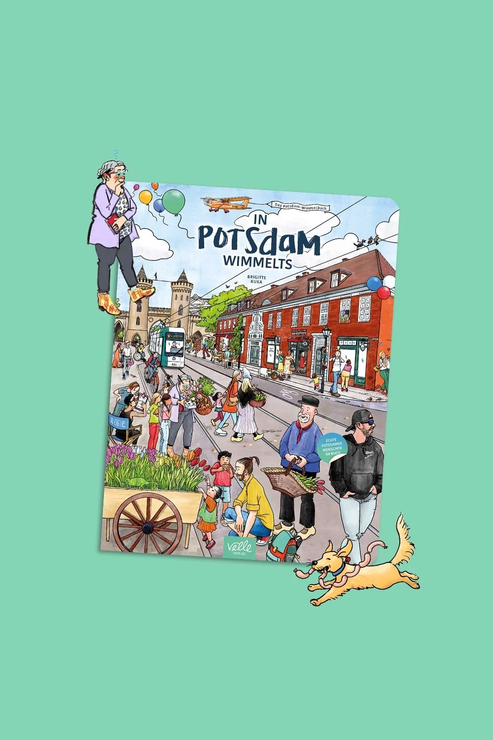 Wimmelbuch »In Potsdam wimmelts«