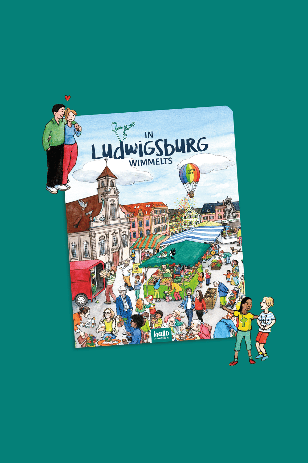 Wimmelbuch »In Ludwigsburg wimmelts«