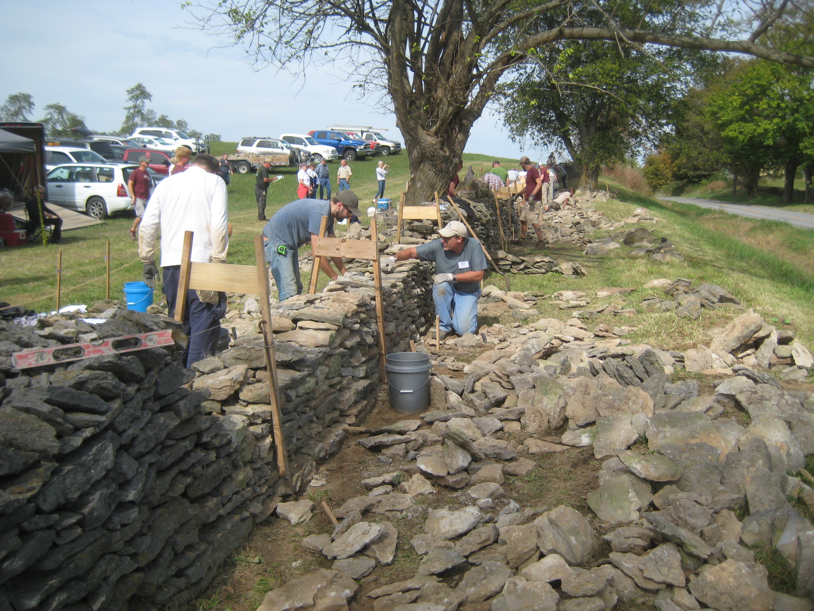 The 13th National Dry Stone Walling Competition