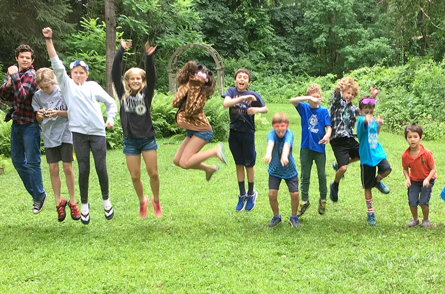 Students enjoying music activities near Hadley MA