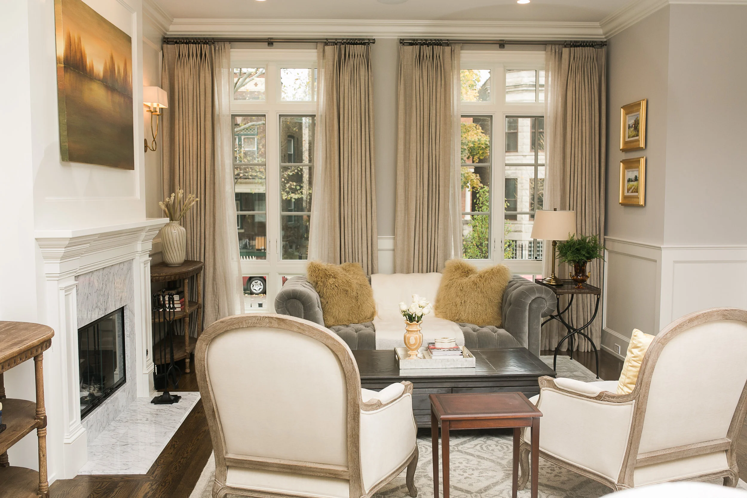 Lakeview Classic Traditional Living Room