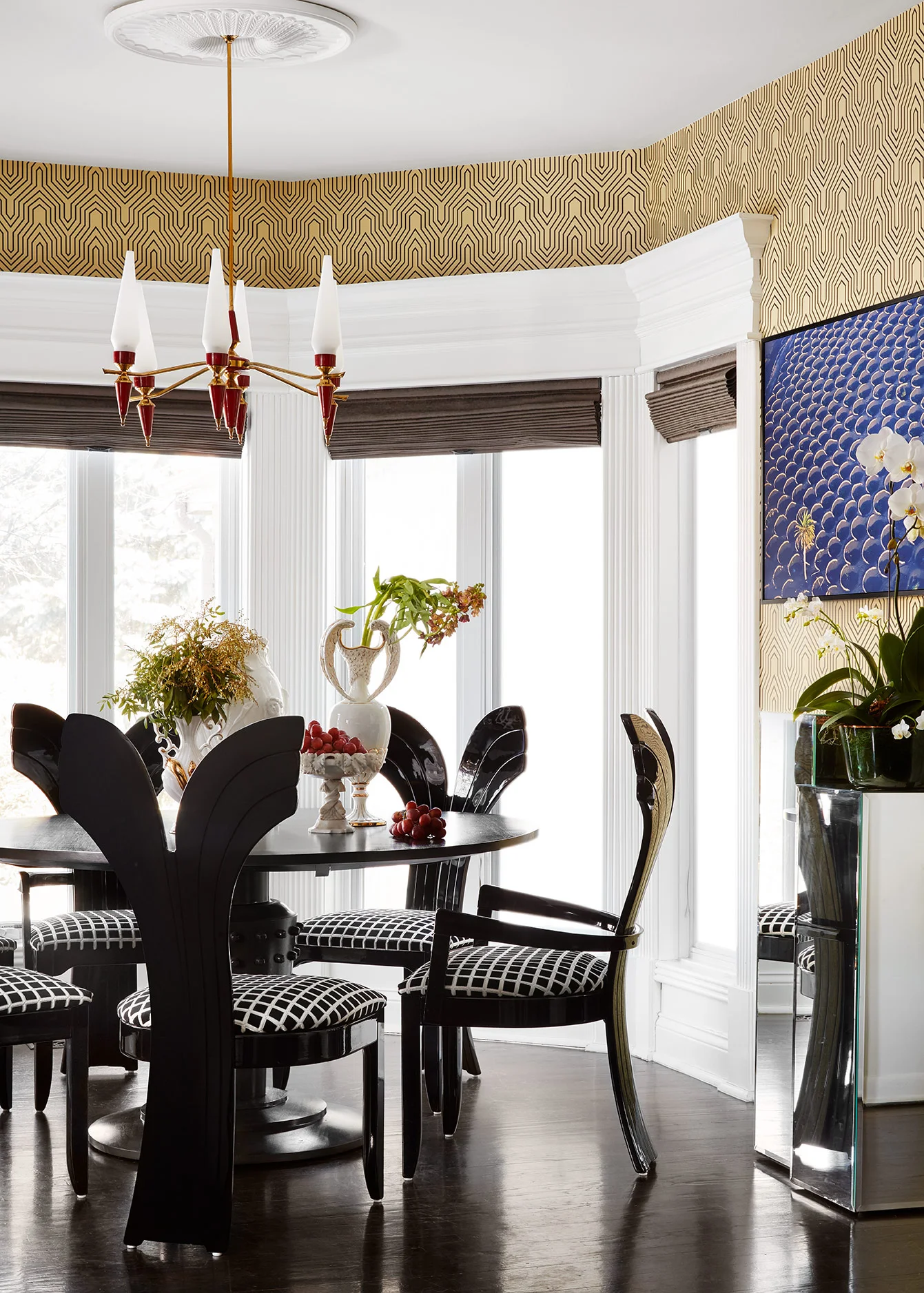 Oak Brook Bold and Beautiful Dining